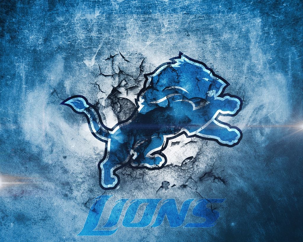 Detroit Lions Galaxy Logo Art by William Ng