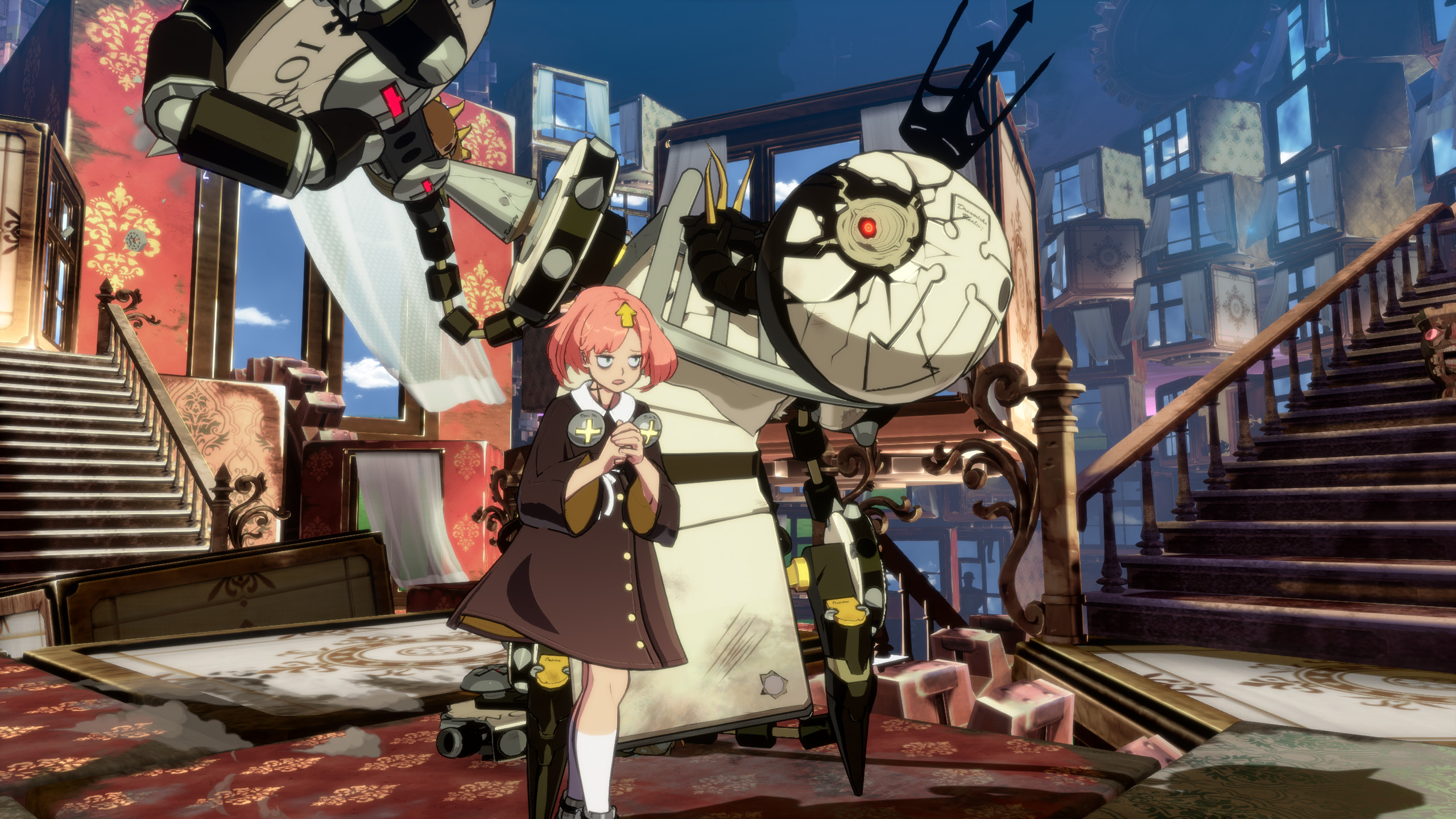 Guilty Gear Strive Bedman with Spy X Family Anya and Bond Colors. JCR Comic Arts