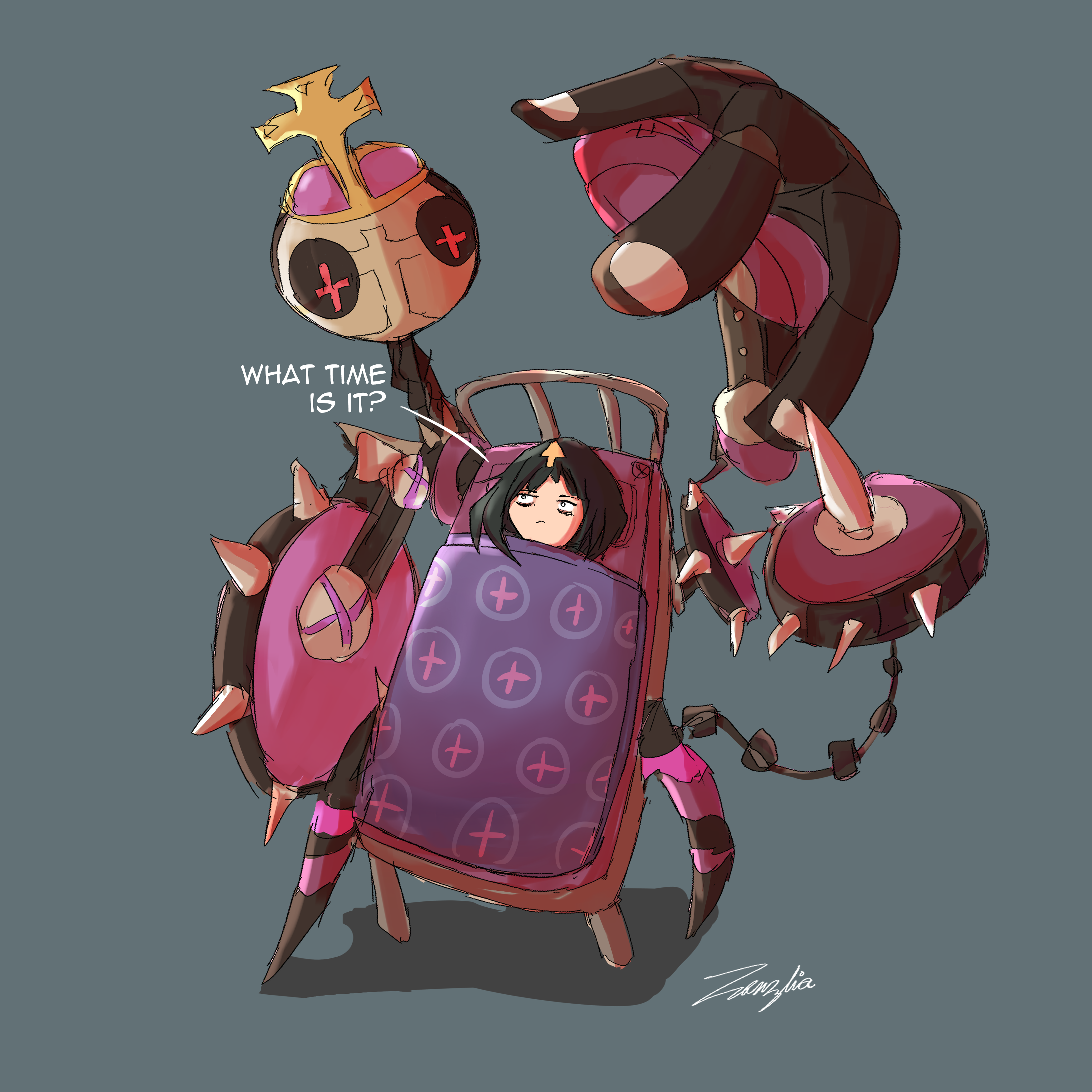 BEDMAN? IS HERE! [OC]