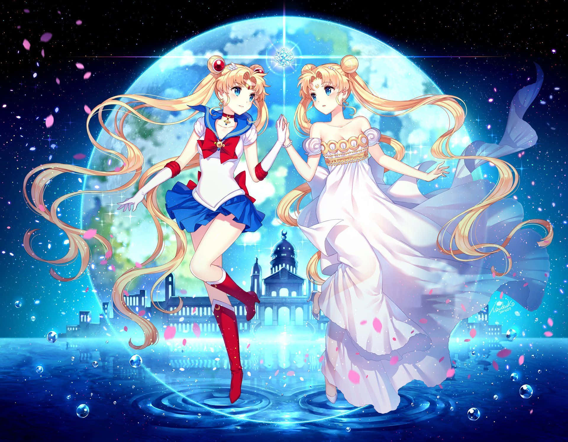 Sailor Moon Wallpaper Discover more Aesthetic, Anime, Background