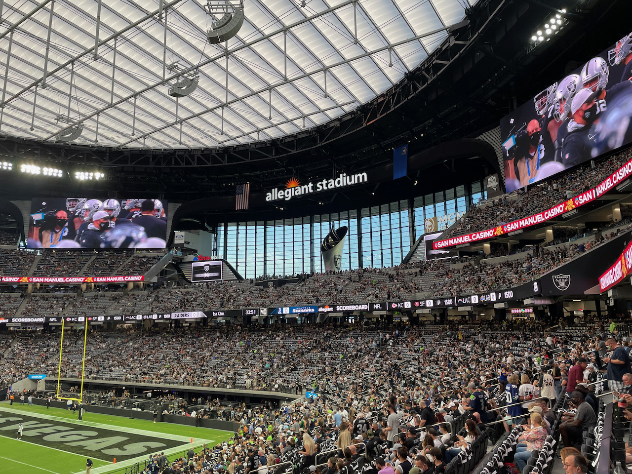 Allegiant Stadium Welcomes Raiders Fans With Solid Wi Fi Tech Report