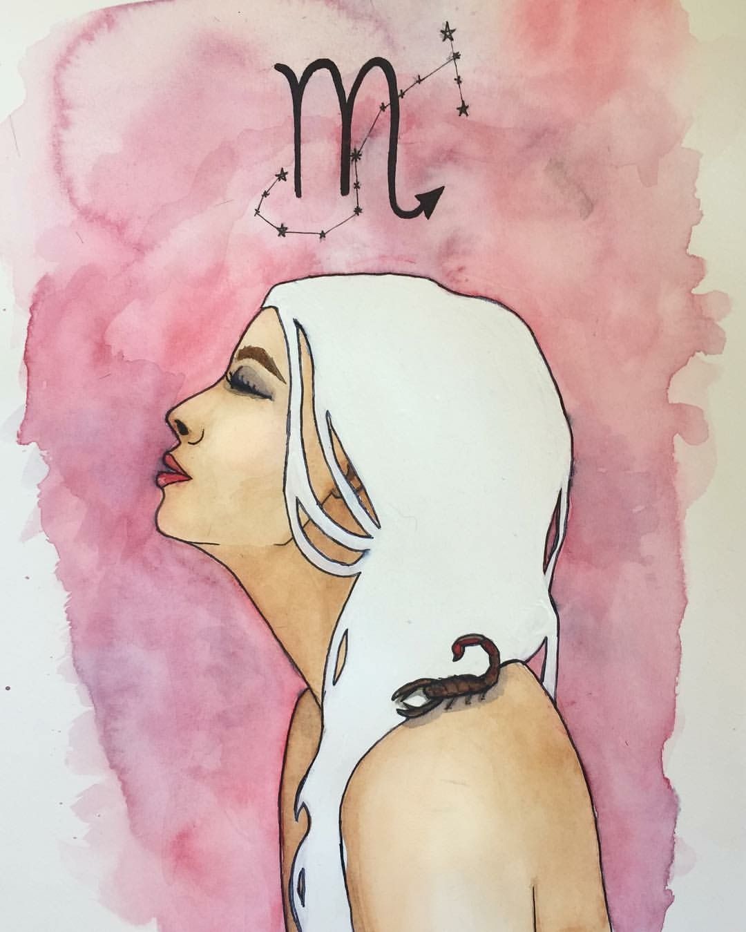 Scorpio goddess. Scorpio art, Astrology art, Love art