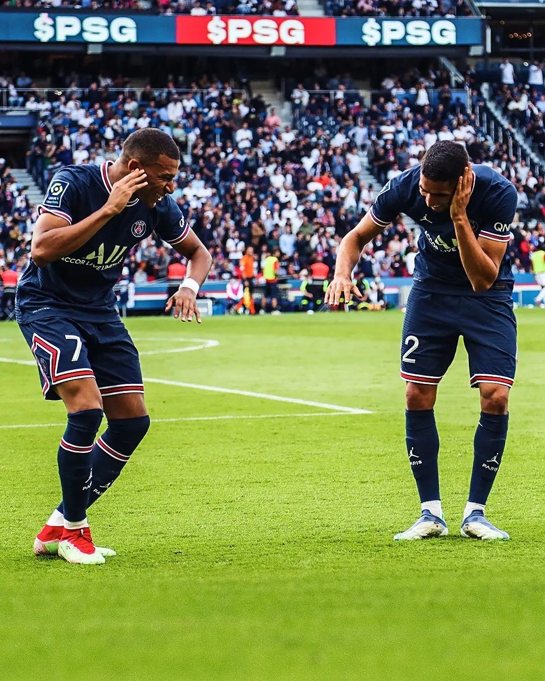 fuck them all  Kylian Mbappé  Achraf Hakimi vs RC Strasbourg 