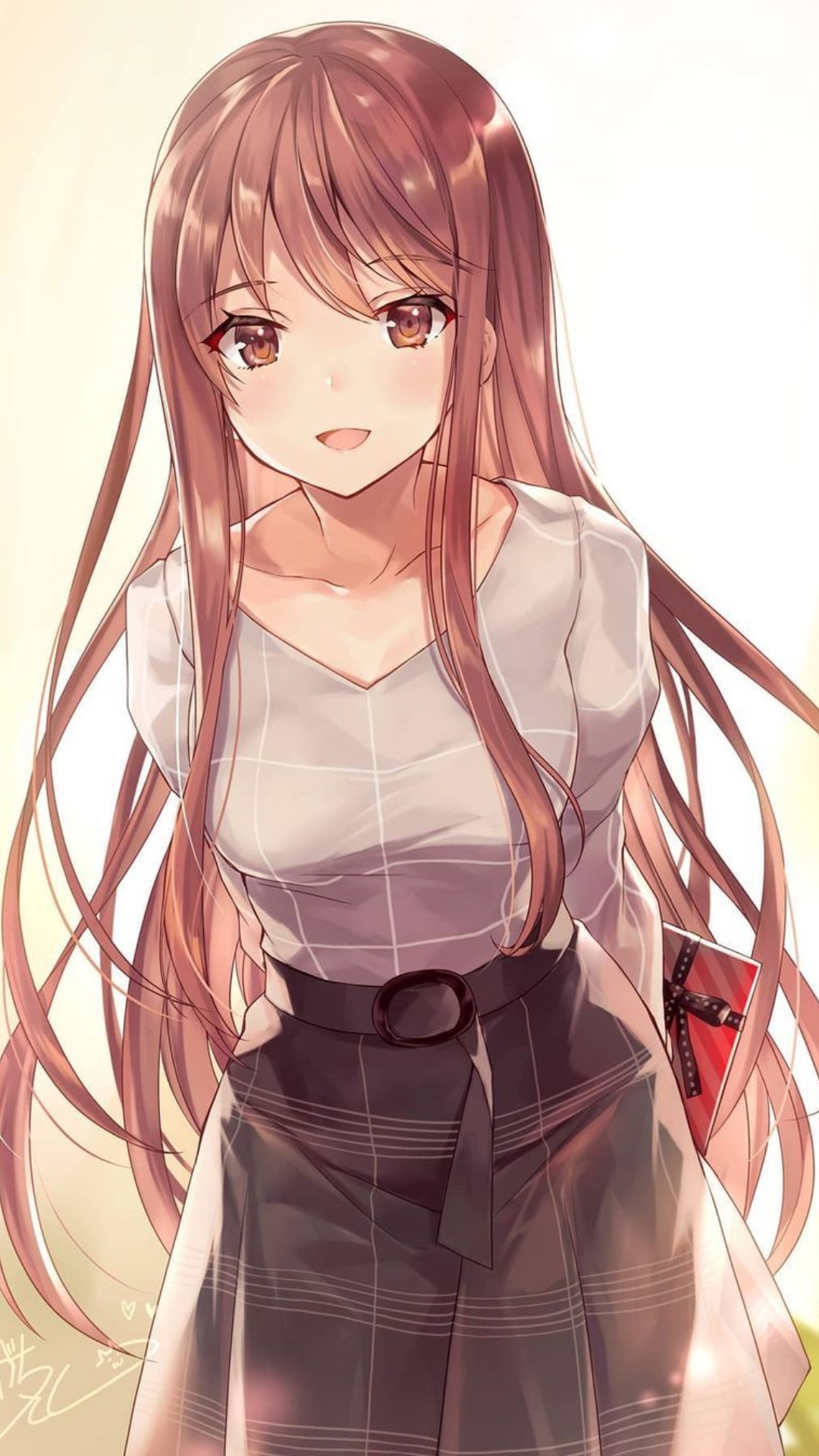 Brown Hair Anime Wallpaper Brown Hair Anime Wallpaper Download