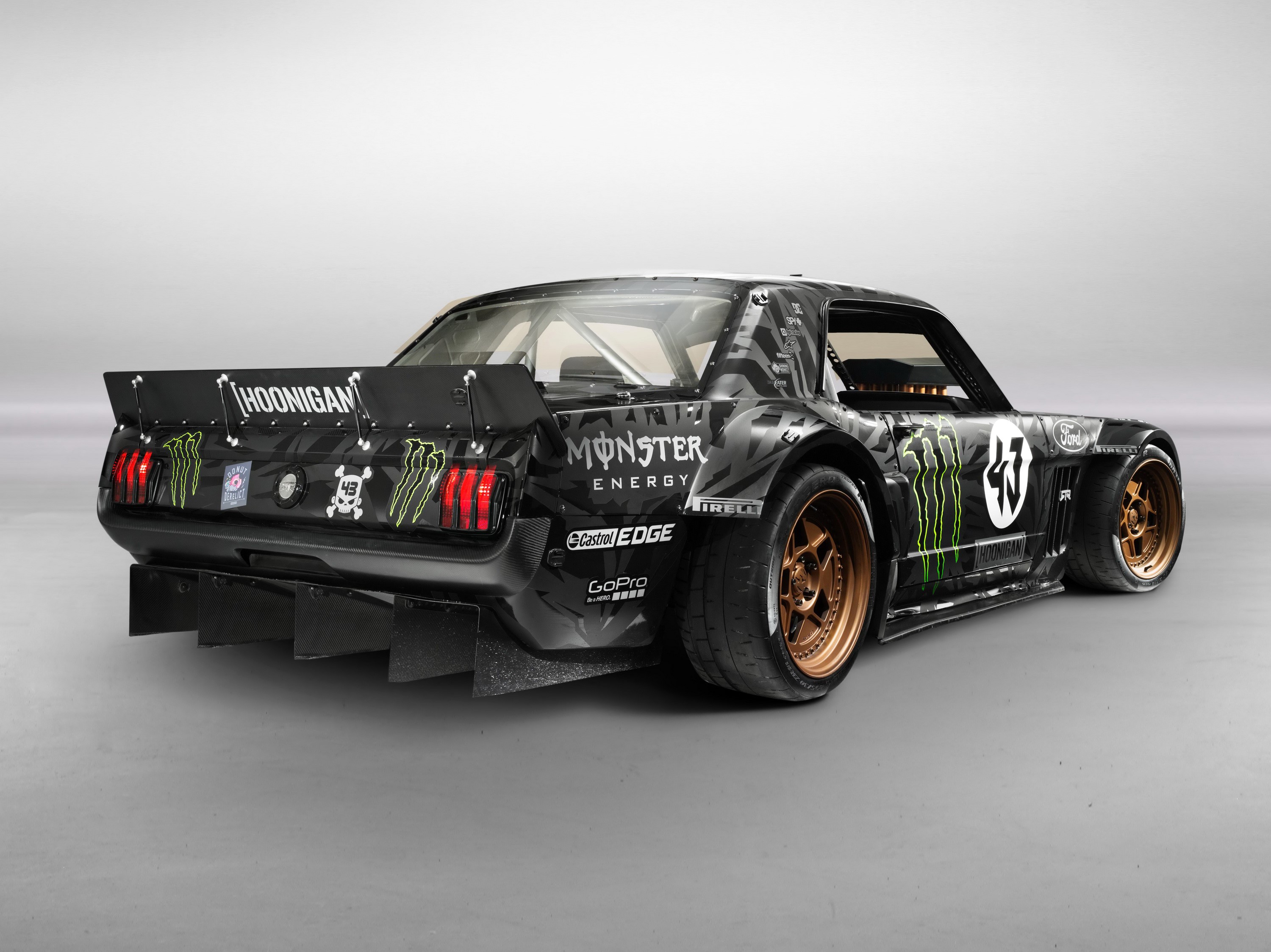 2014 Mustang (Ken Block), Ford, Tuning, Back view Gallery HD Wallpaper