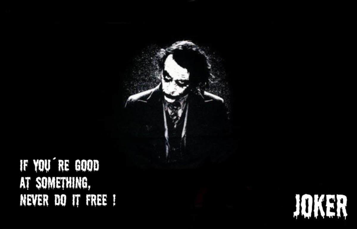 Joker Motivation Wallpaper