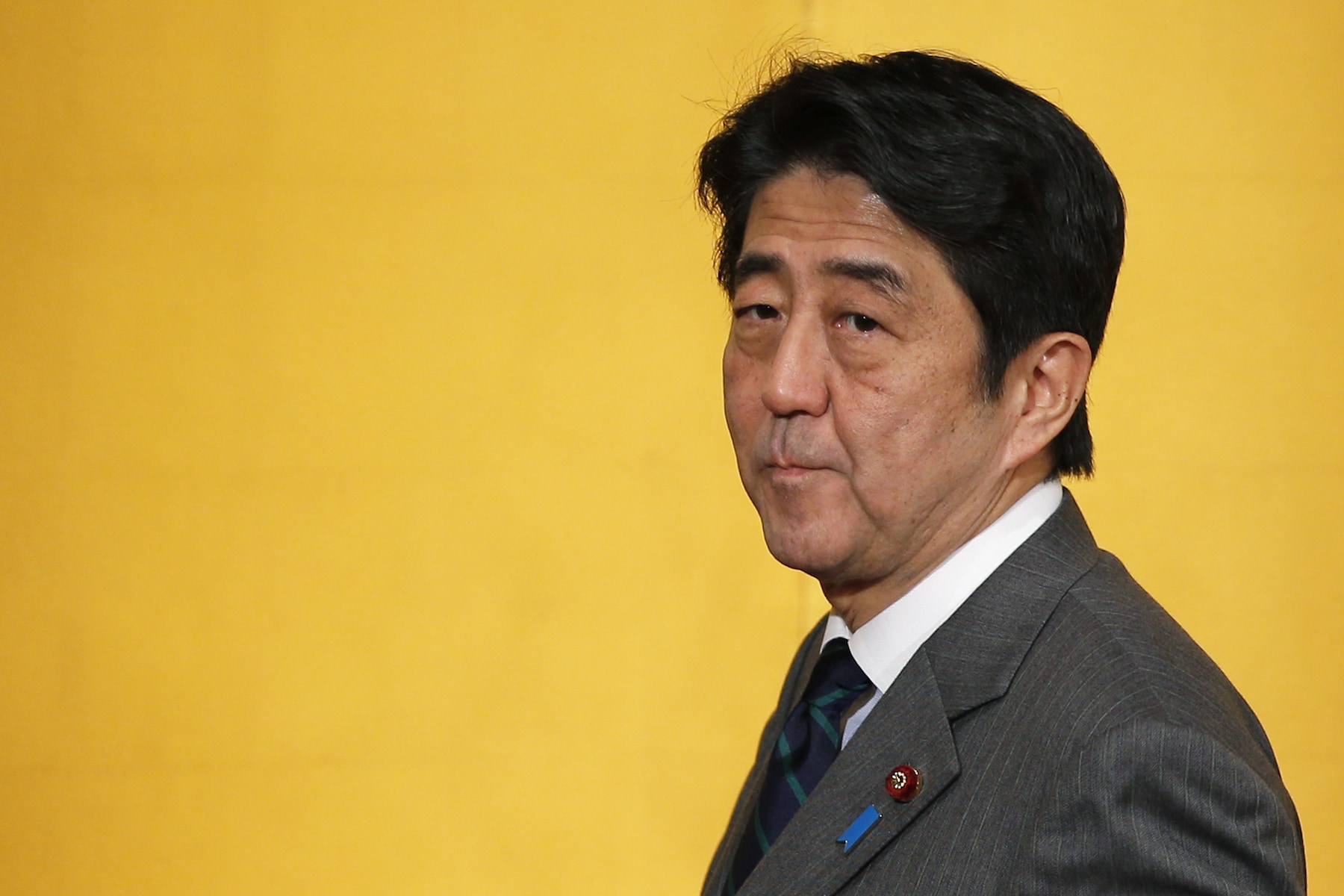 The career of Shinzo Abe, assassinated former Japan prime minister, in photo Washington Post