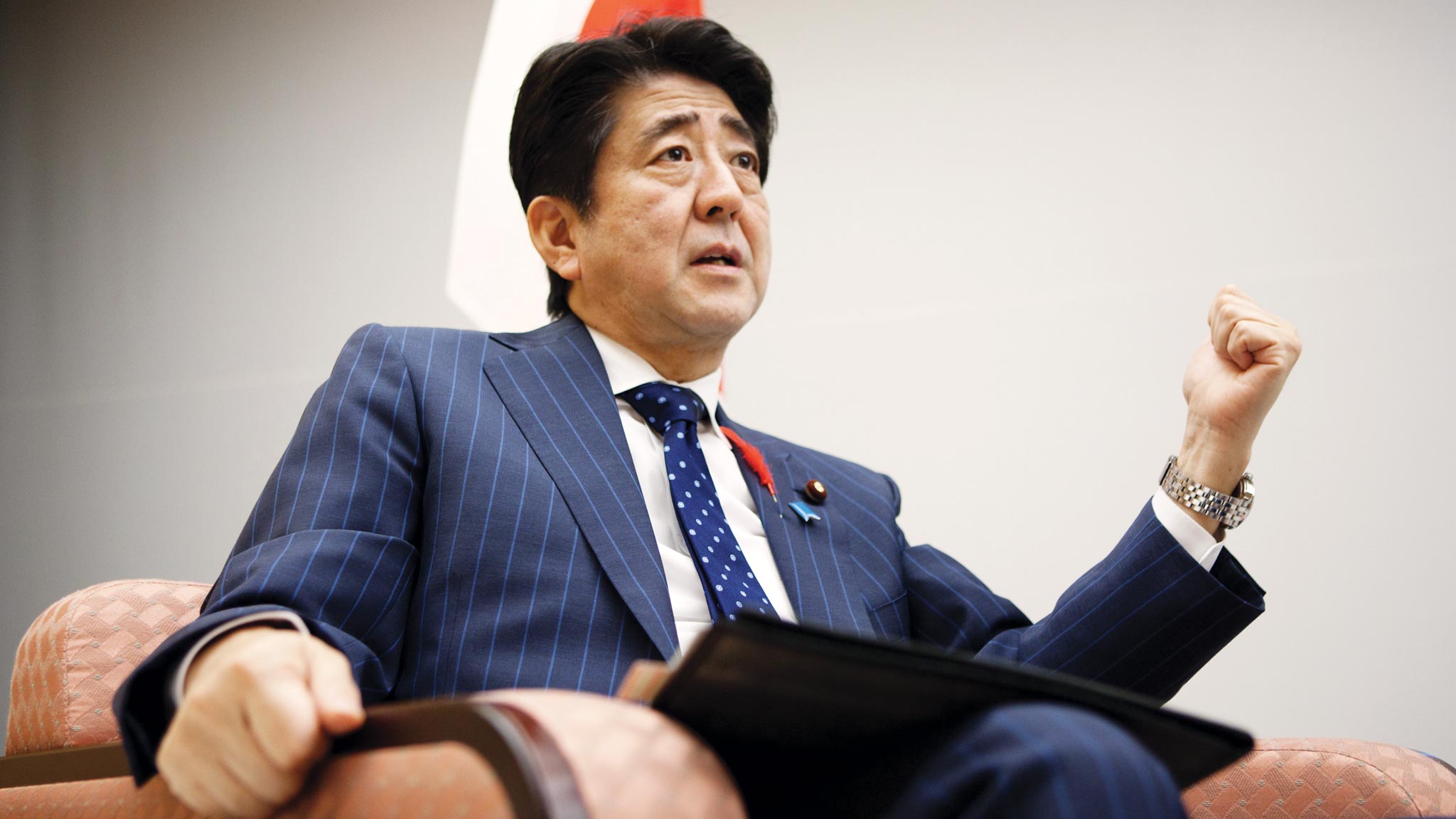 Shinzo Abe interview: 'I am convinced our road is the only way'