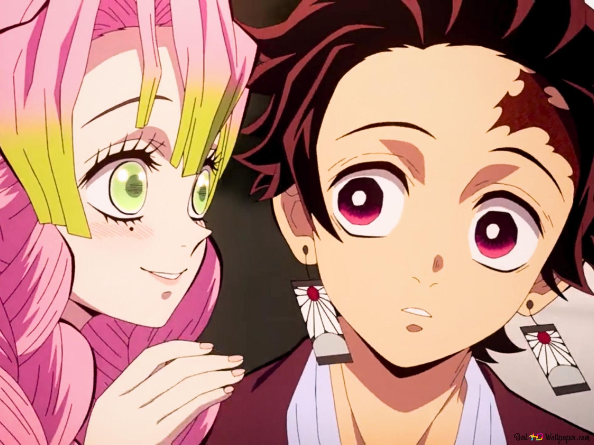 Mitsuri And Tanjiro Wallpapers - Wallpaper Cave