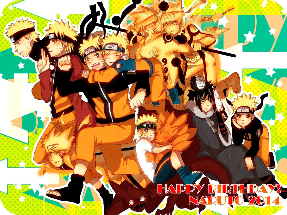 Happy Birthday Naruto Wallpaper Free Happy Birthday Naruto Background