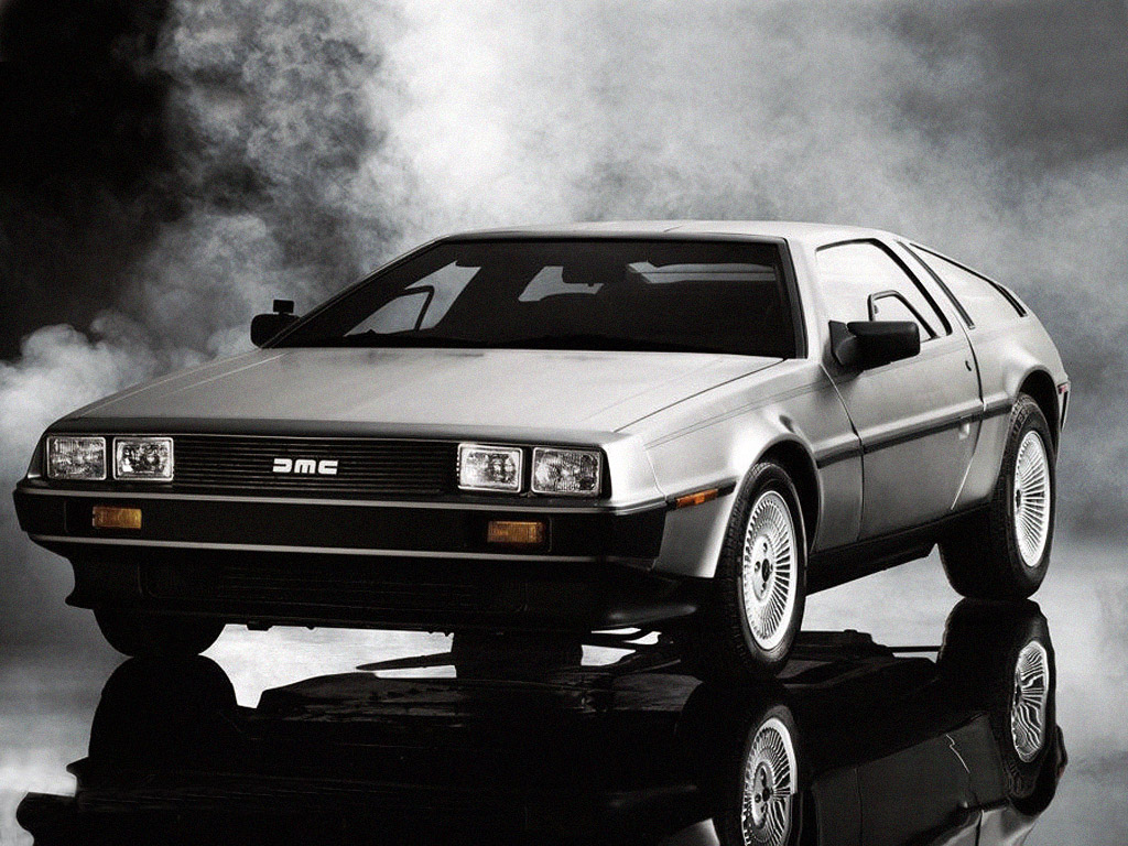 Wallpaper, sports car, DeLorean, coupe, performance car, netcarshow, netcar, car image, car photo, DMC 12, 1989, supercar, land vehicle, automotive design, race car, automobile make, model car, delorean dmc 12 1024x768