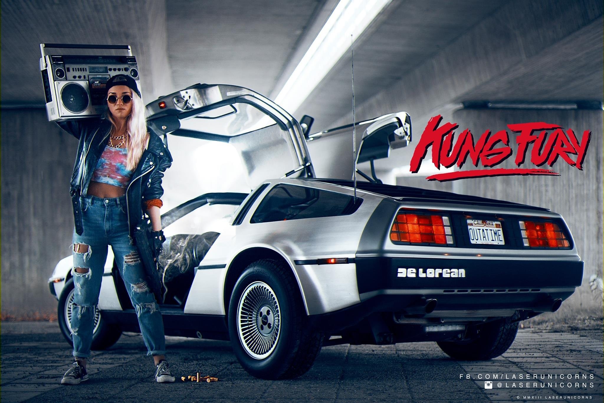delorean dmc 12 1080P, 2k, 4k HD wallpaper, background free download