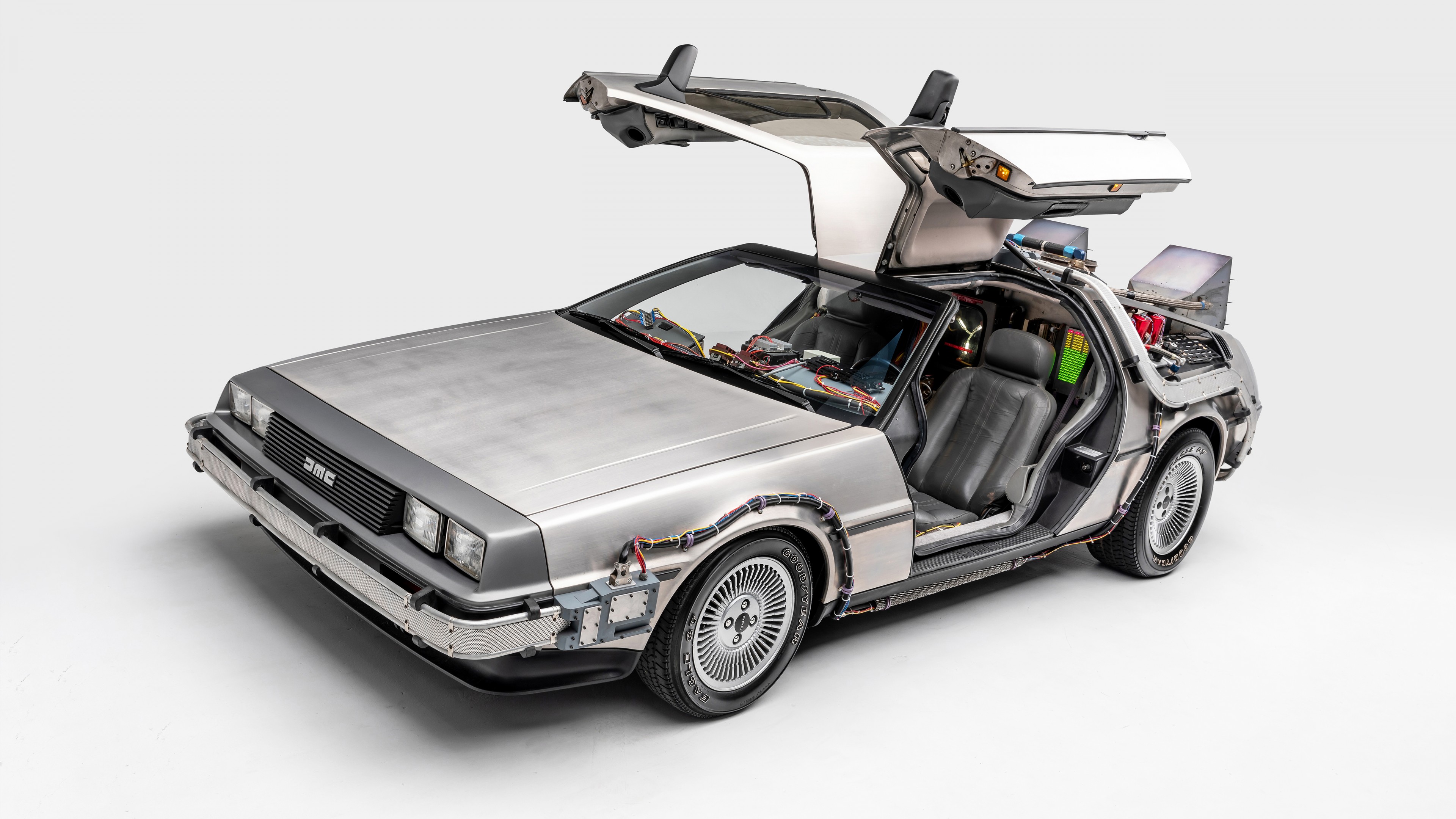 DeLorean DMC 12 Back To The Future 4K 2 Wallpaper Car Wallpaper