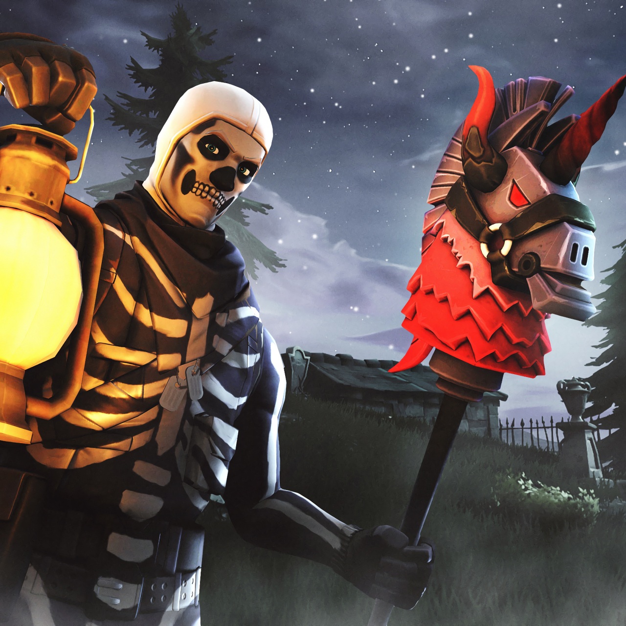 Wallpaper 4k Skull Trooper Fortnite Season 6 4K Wallpaper