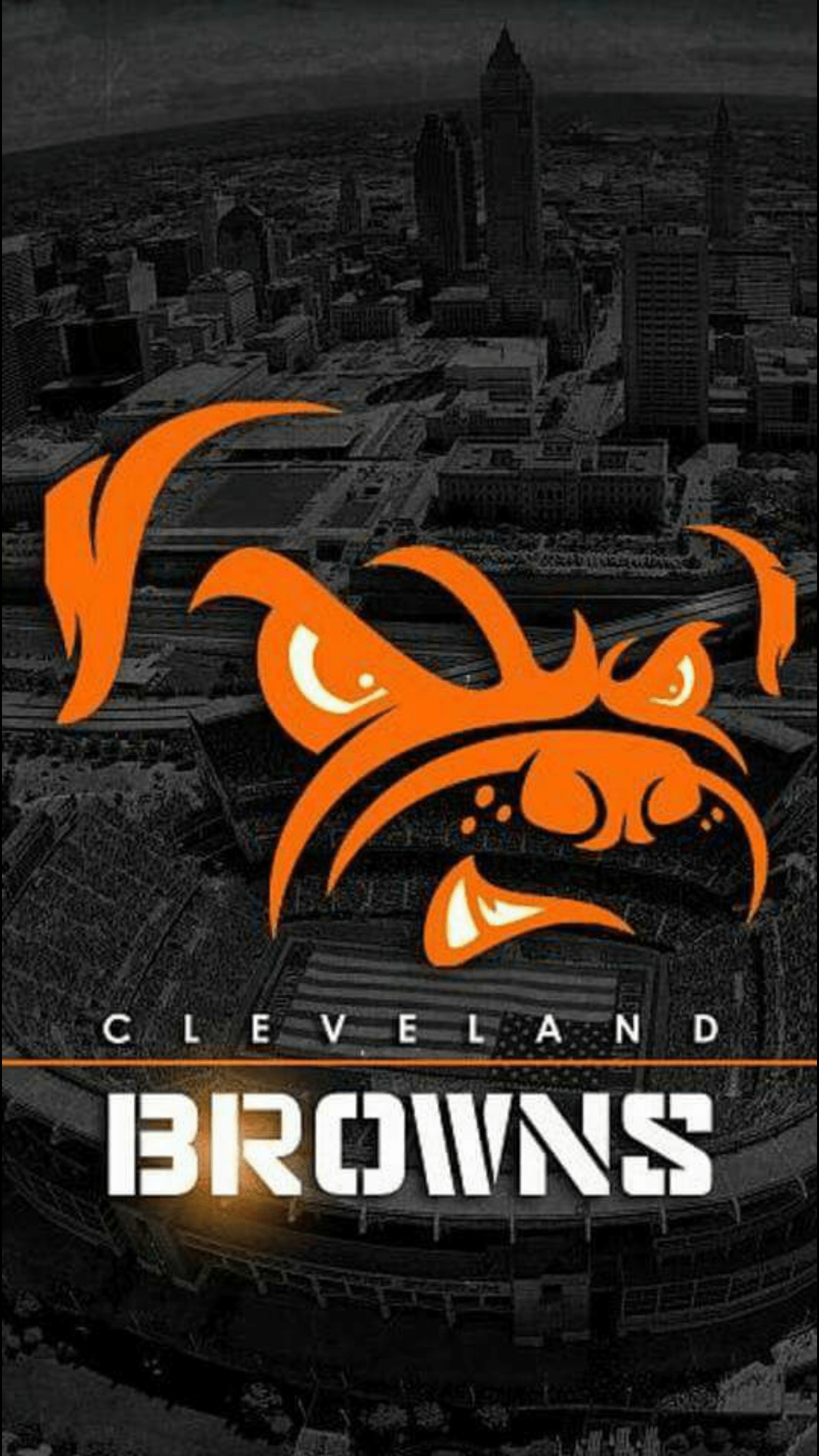 Cleveland Browns Logo Wallpapers - Wallpaper Cave