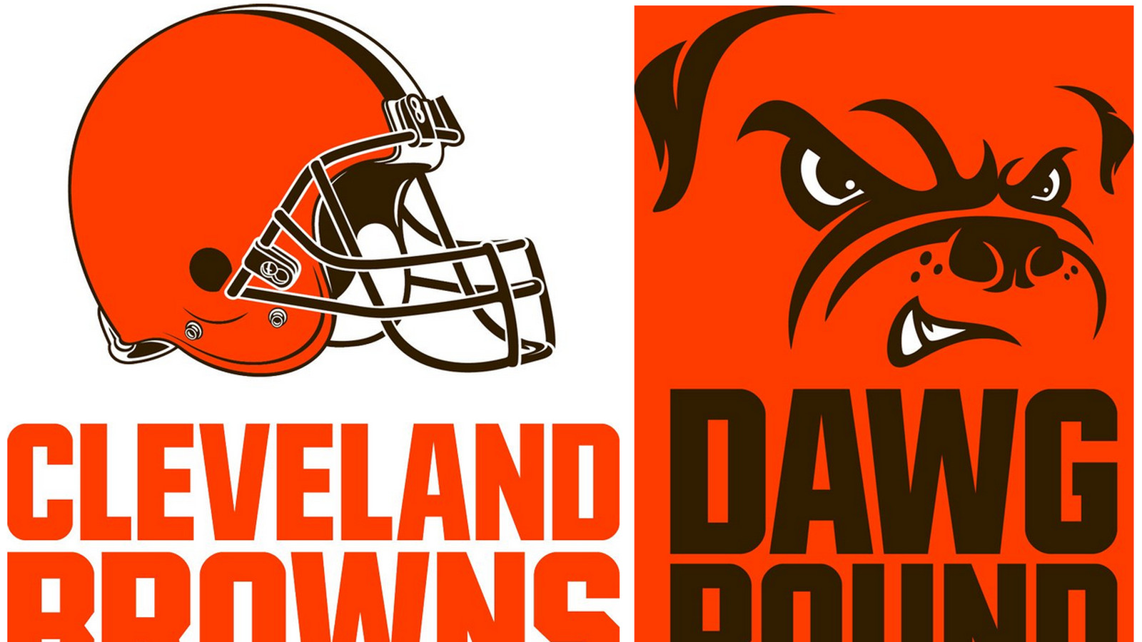 Cleveland Browns New Logos Include an Updated Helmet & Dawg Pound Branding By Nature