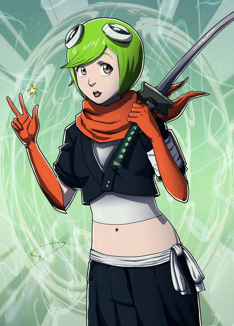 Commission, Mashiro Kuna. Bleach drawing, Bleach anime, Kuna