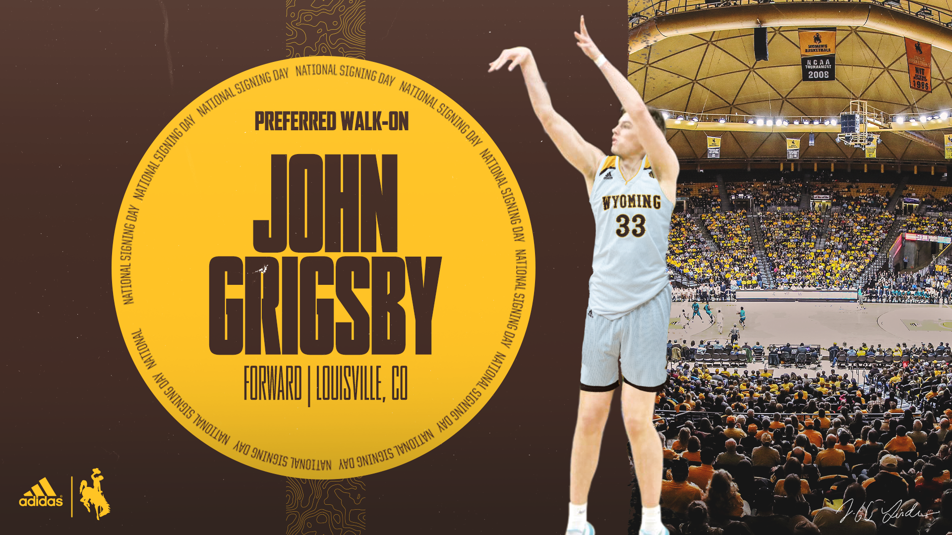 Linder Adds John Grigsby To 2020 21 Roster Of Wyoming Athletics