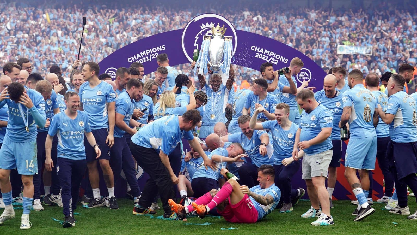 Pep Guardiola reaction: 'We are legends' as Man City boss also pays special tribute to Liverpool after dramatic title win
