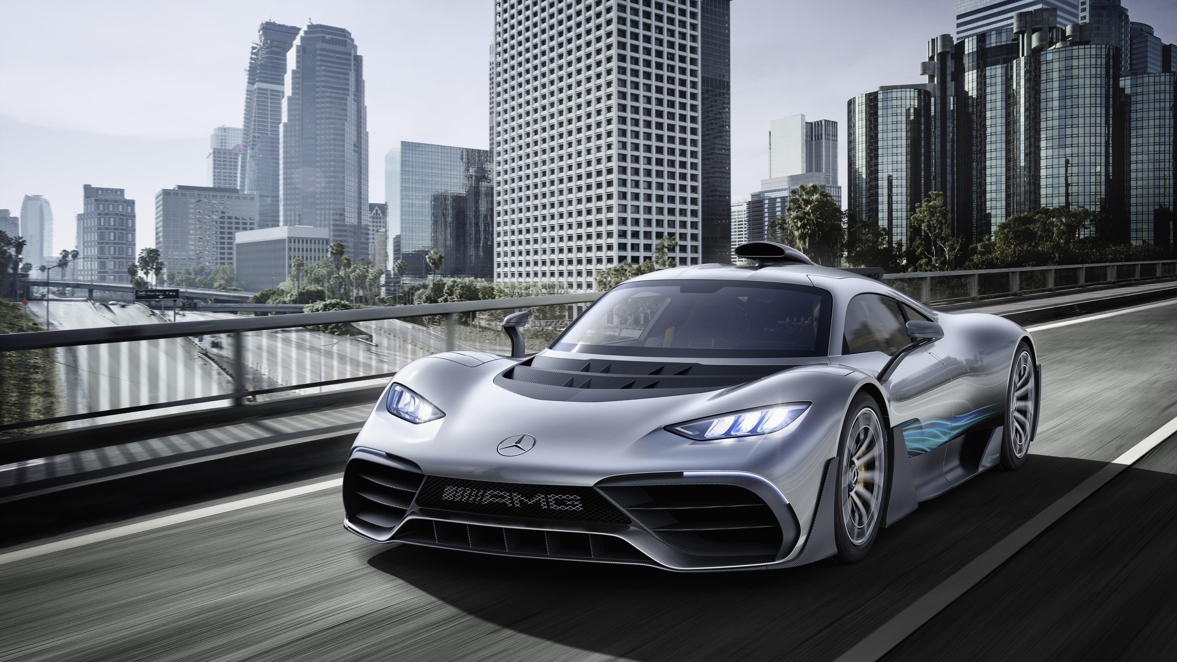 Mercedes AMG Project One Front UHD 4K Wallpaper