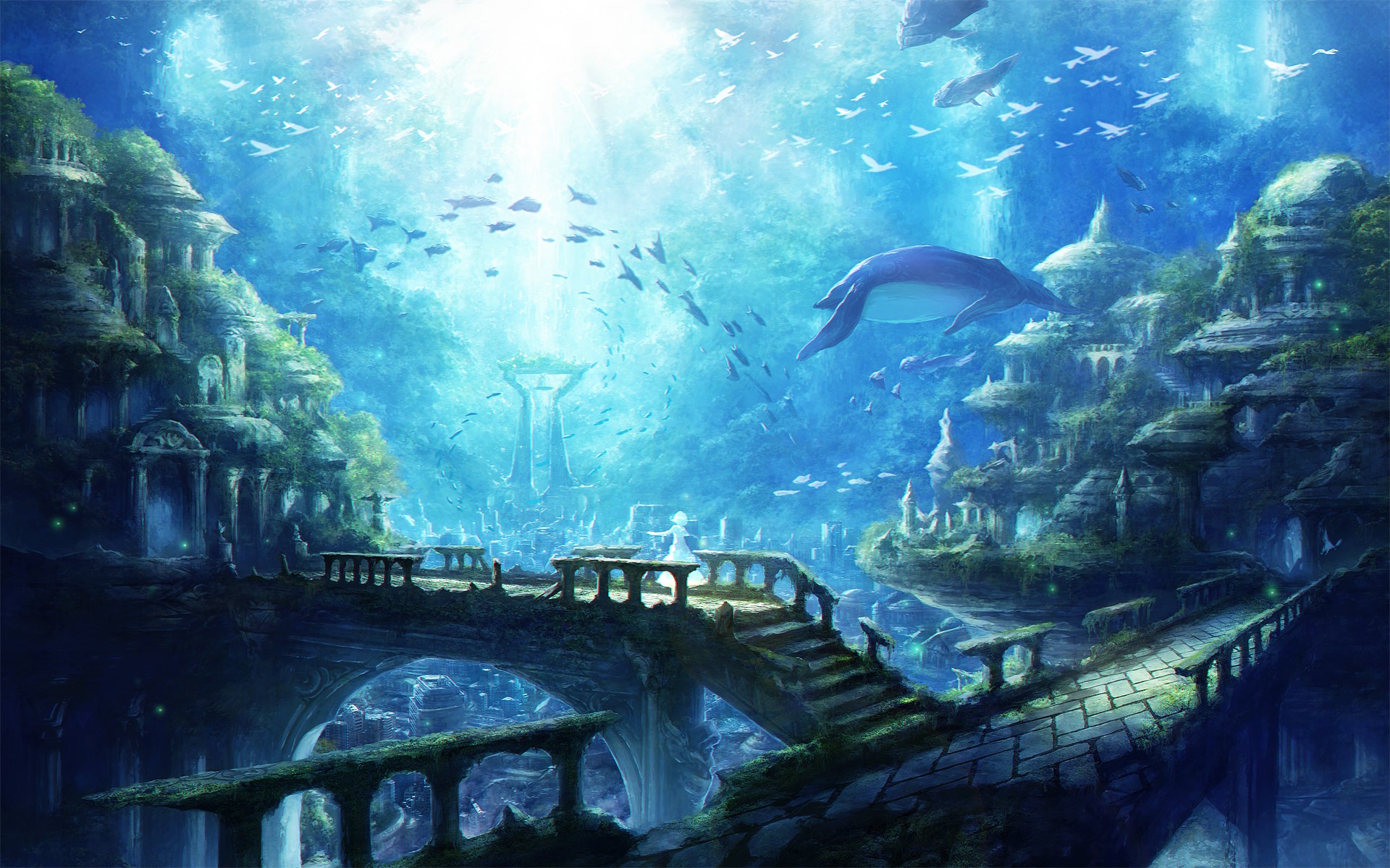 Underwater Fantasy Wallpapers Wallpaper Cave