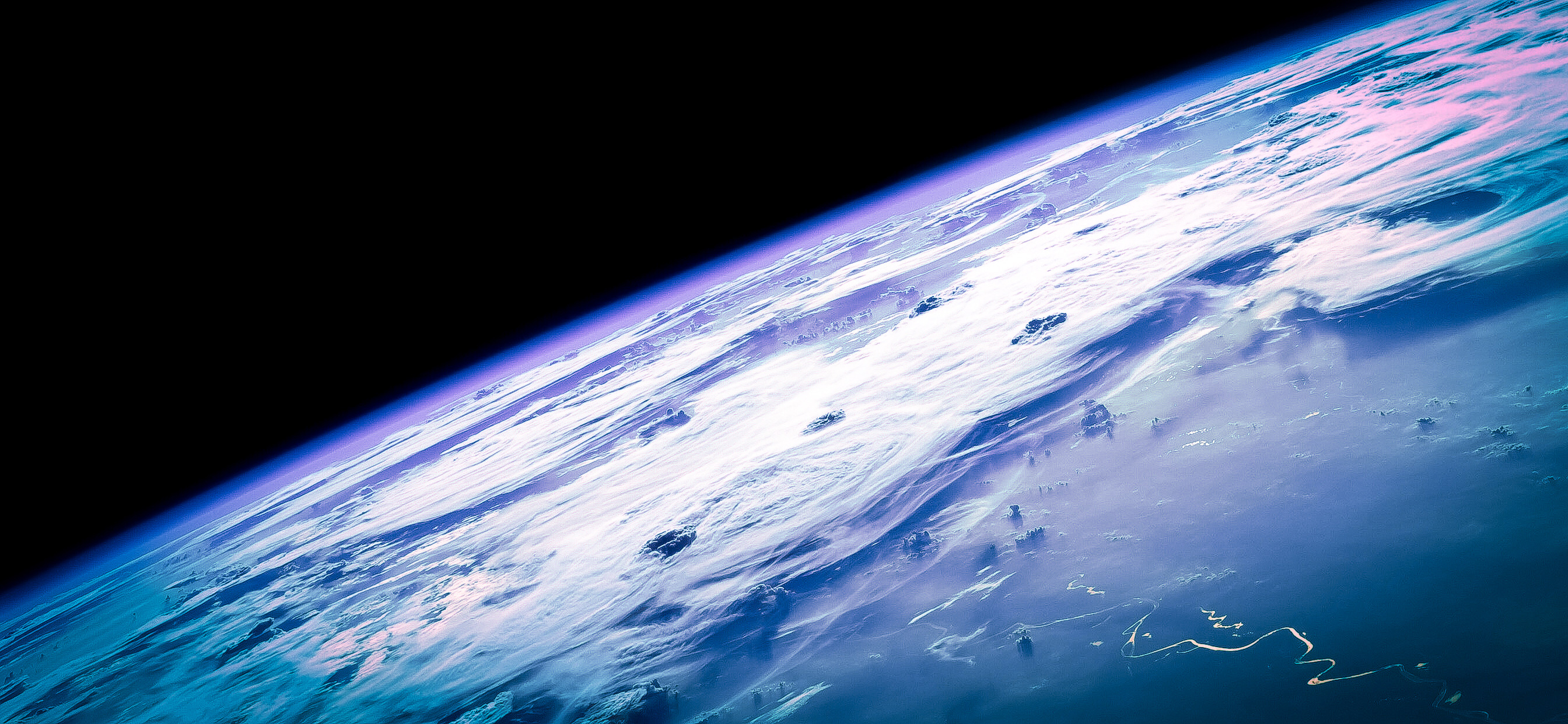 Surface of planet earth view from space Desktop wallpaper 640x480