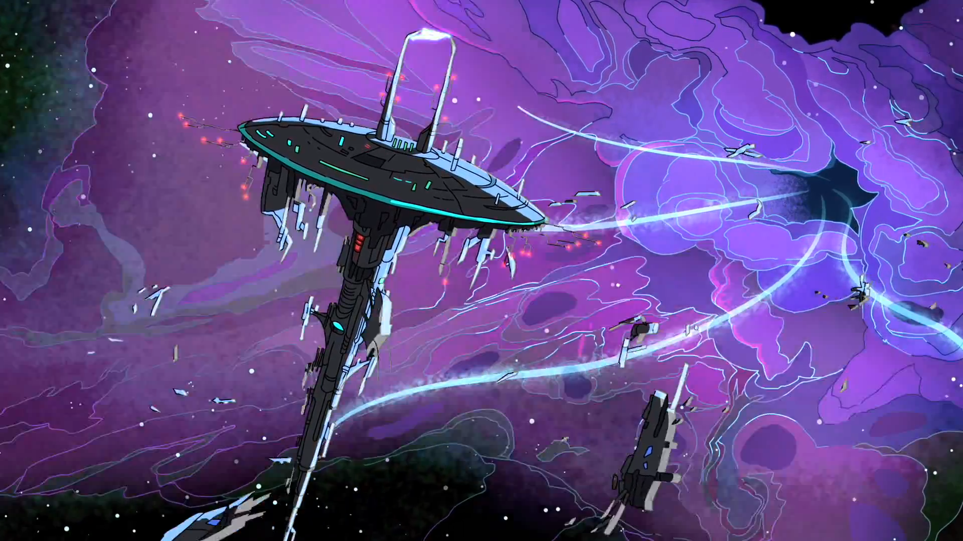 Rick And Morty Space HD Wallpaper