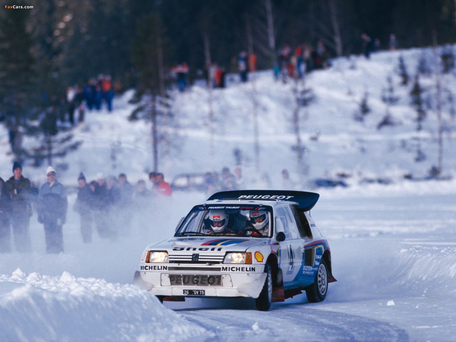Peugeot 205 T16 Rally Car 1984–86 wallpaper (1600x1200)