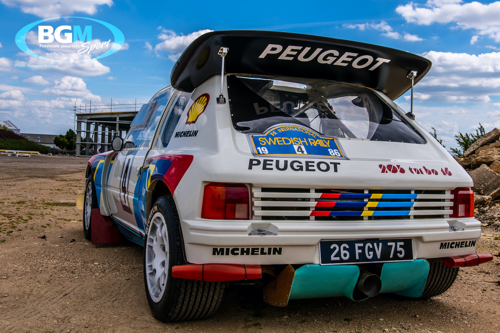 Ex works Peugeot 205 T16 GpB rally