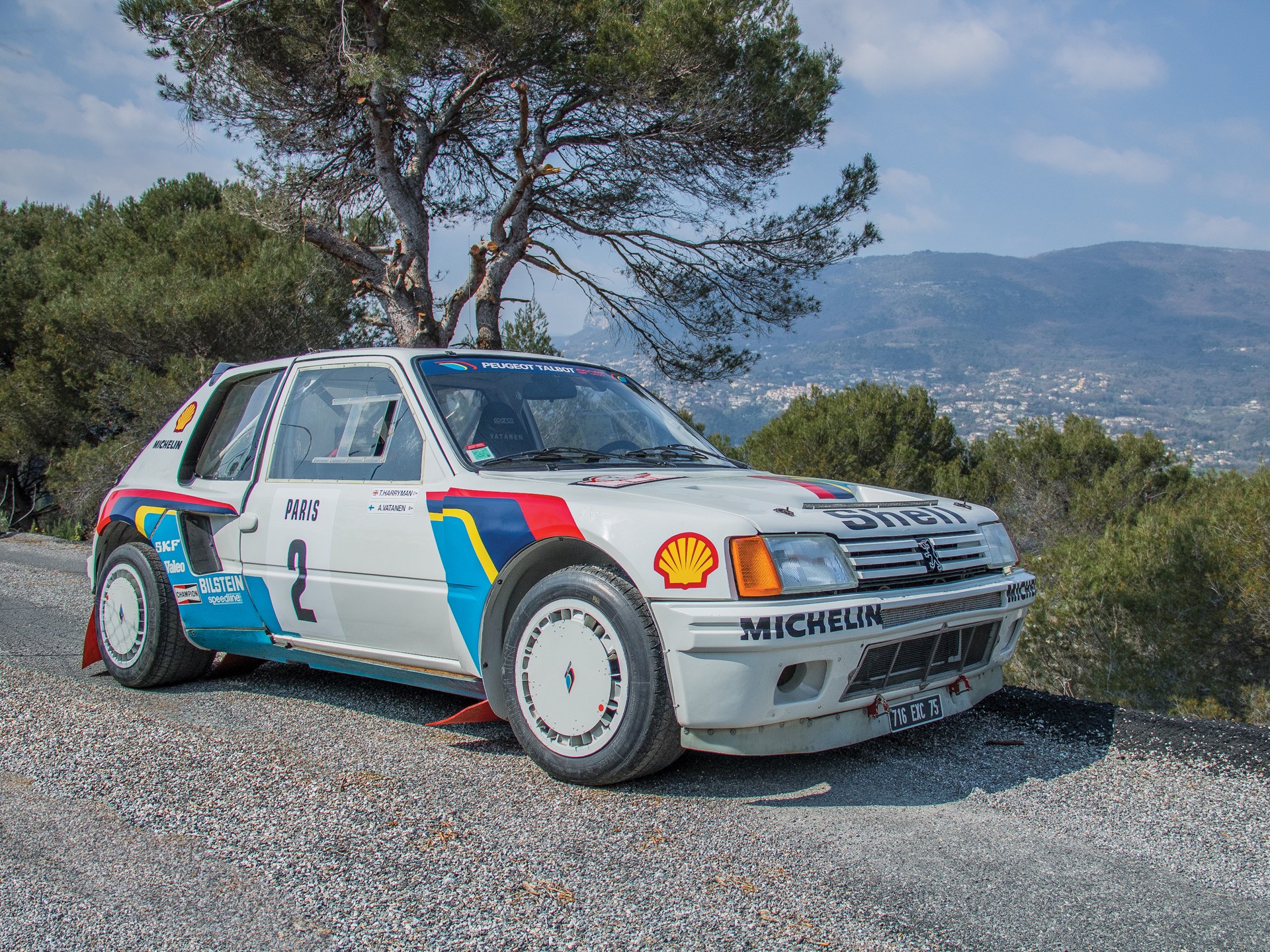 Peugeot 205 Turbo 16 Evolution 1 Group B. Monaco 2016. RM Sotheby's