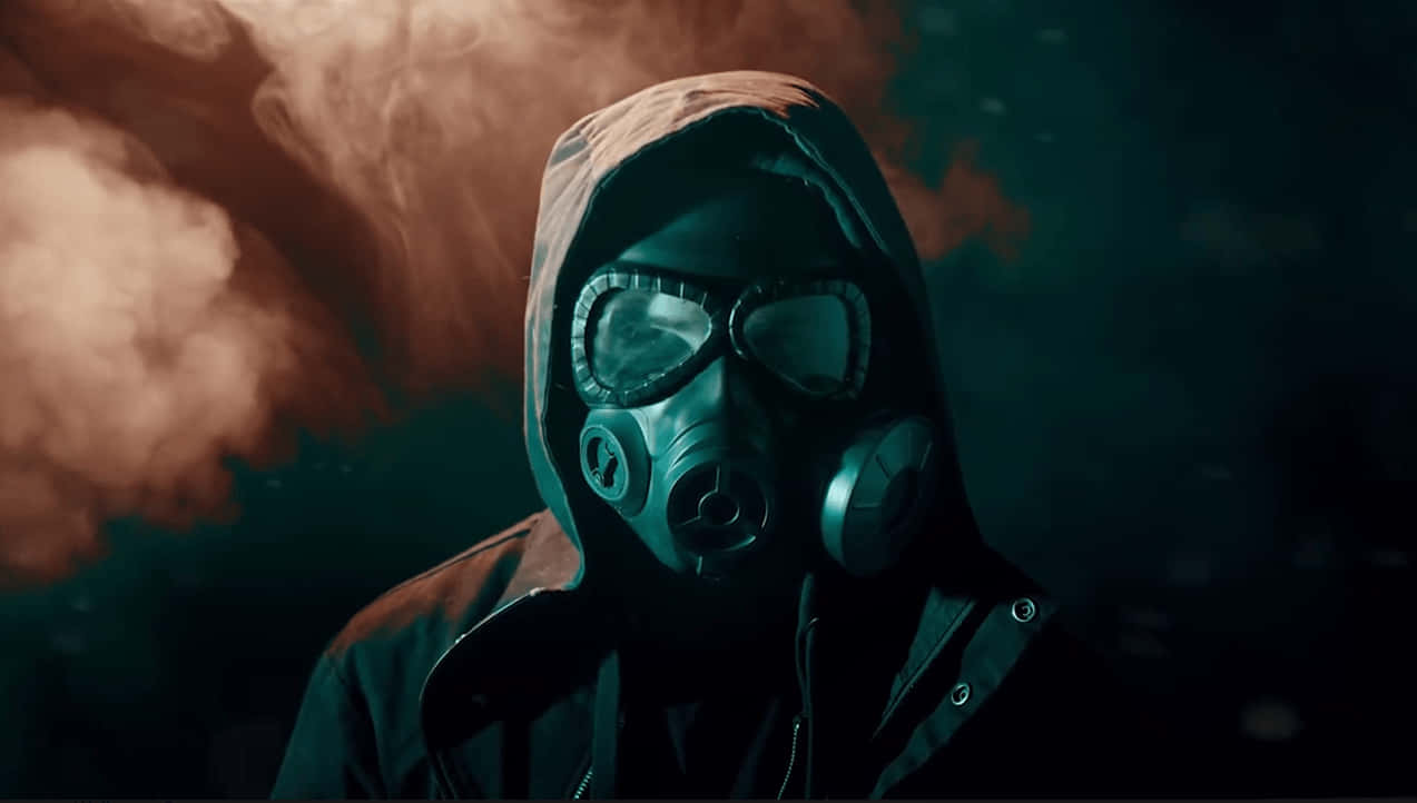 Download 4k Mask Gas Mask Man Apocalypse Wallpaper