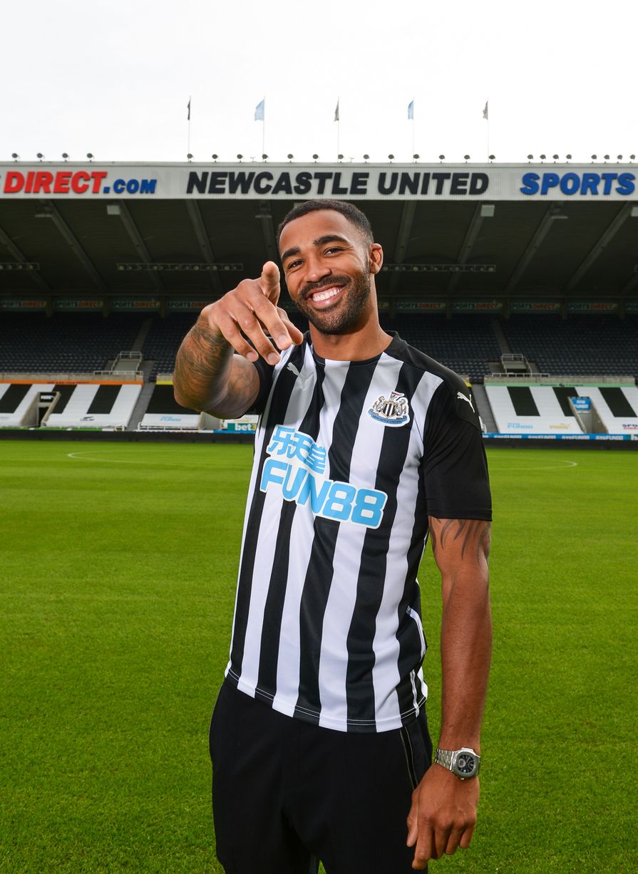 Callum Wilson's Newcastle signing in picture: Magpies new £20m striker unveiled