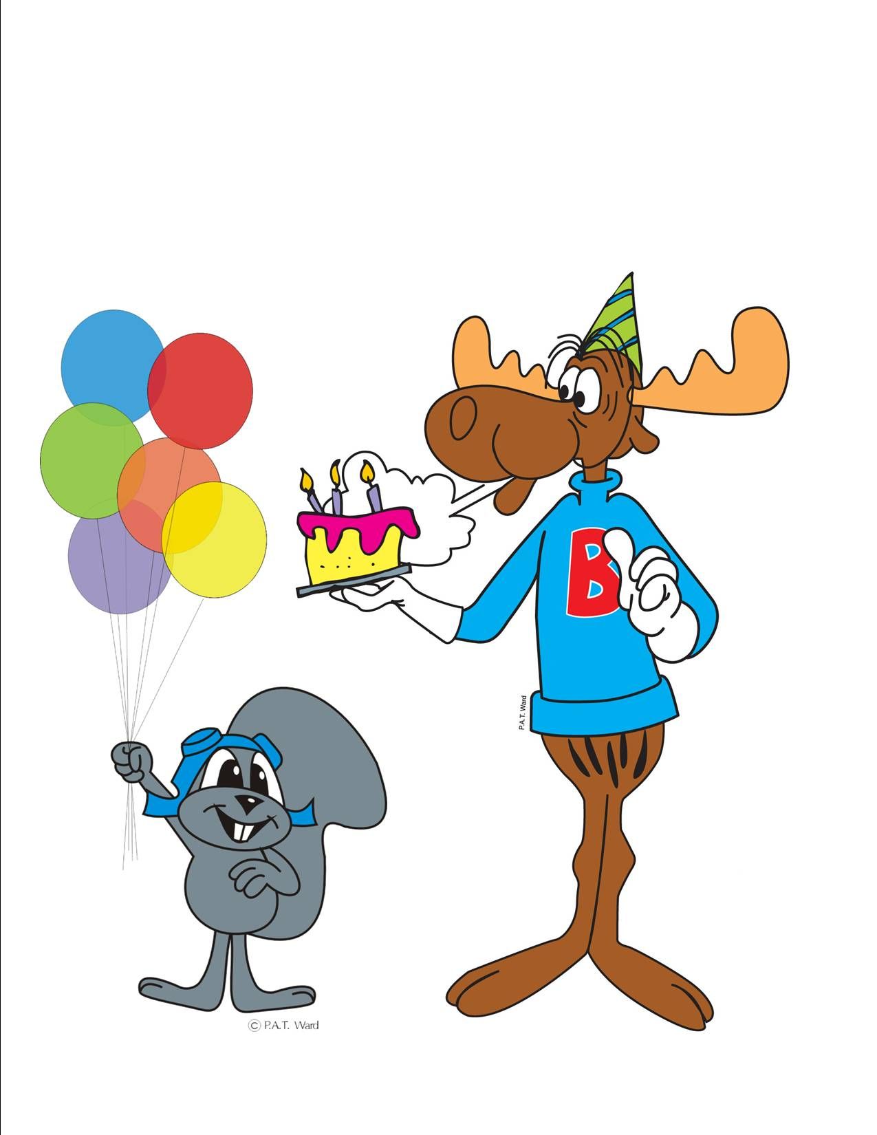 Rocky Bullwinkle ideas. rocky, classic cartoons, vintage cartoon