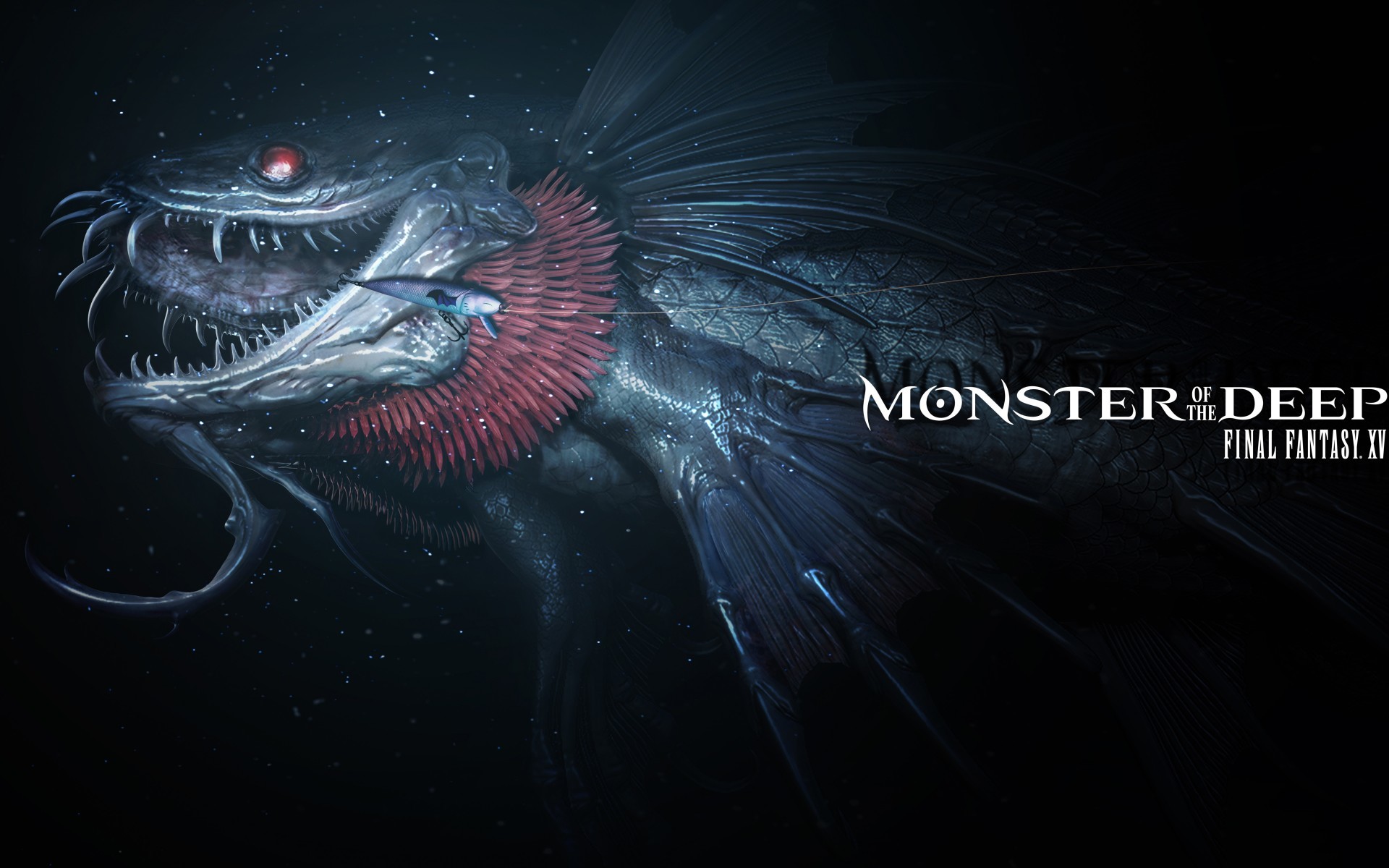 Space / Monster of the Deep: Final Fantasy XV Wallpaper