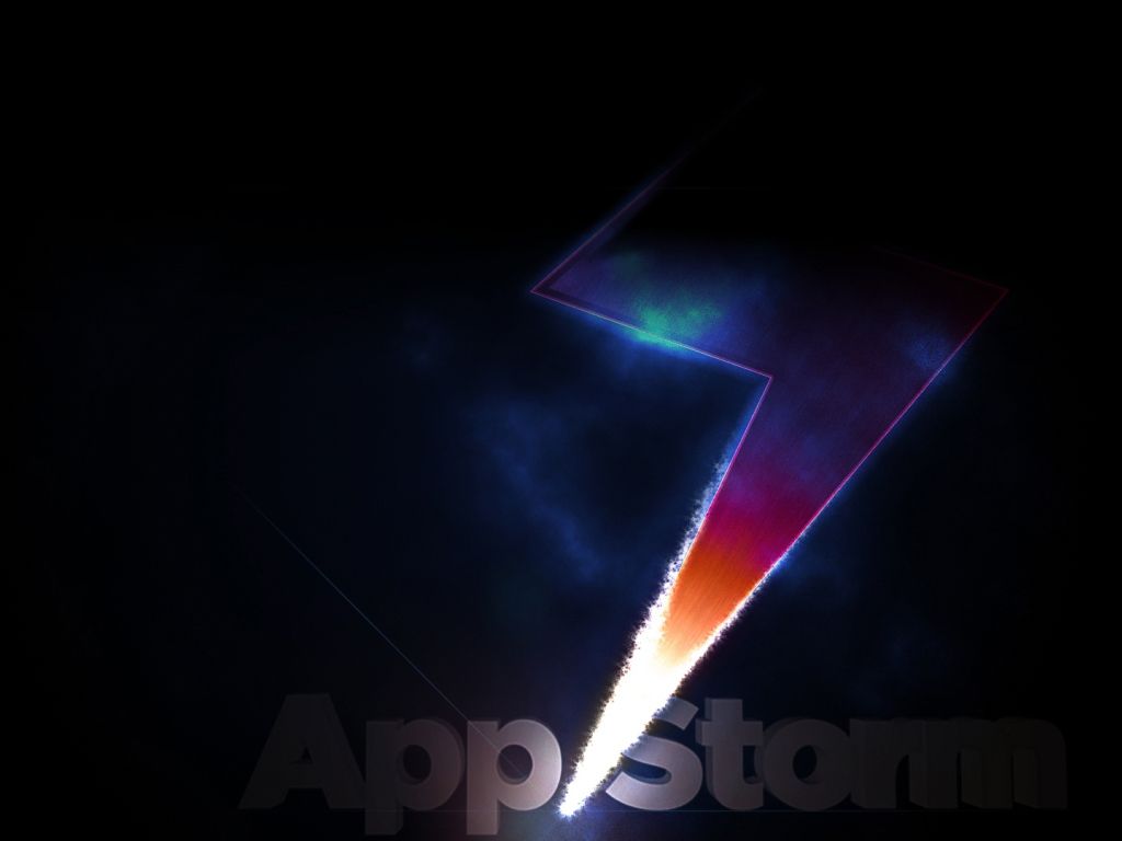 Mac Red Blue Shadow Dark Storm Apple S wallpaper in 1024x768 resolution