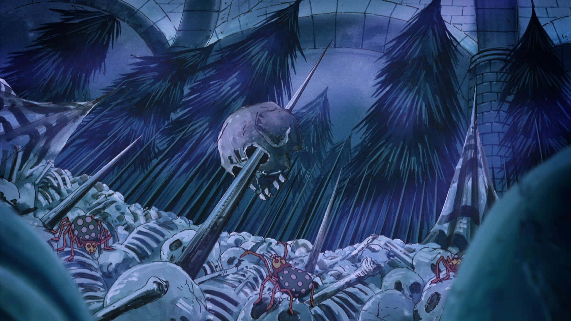 Download Entering Impel Down, the most dangerous prison in the One Piece universe Wallpaper