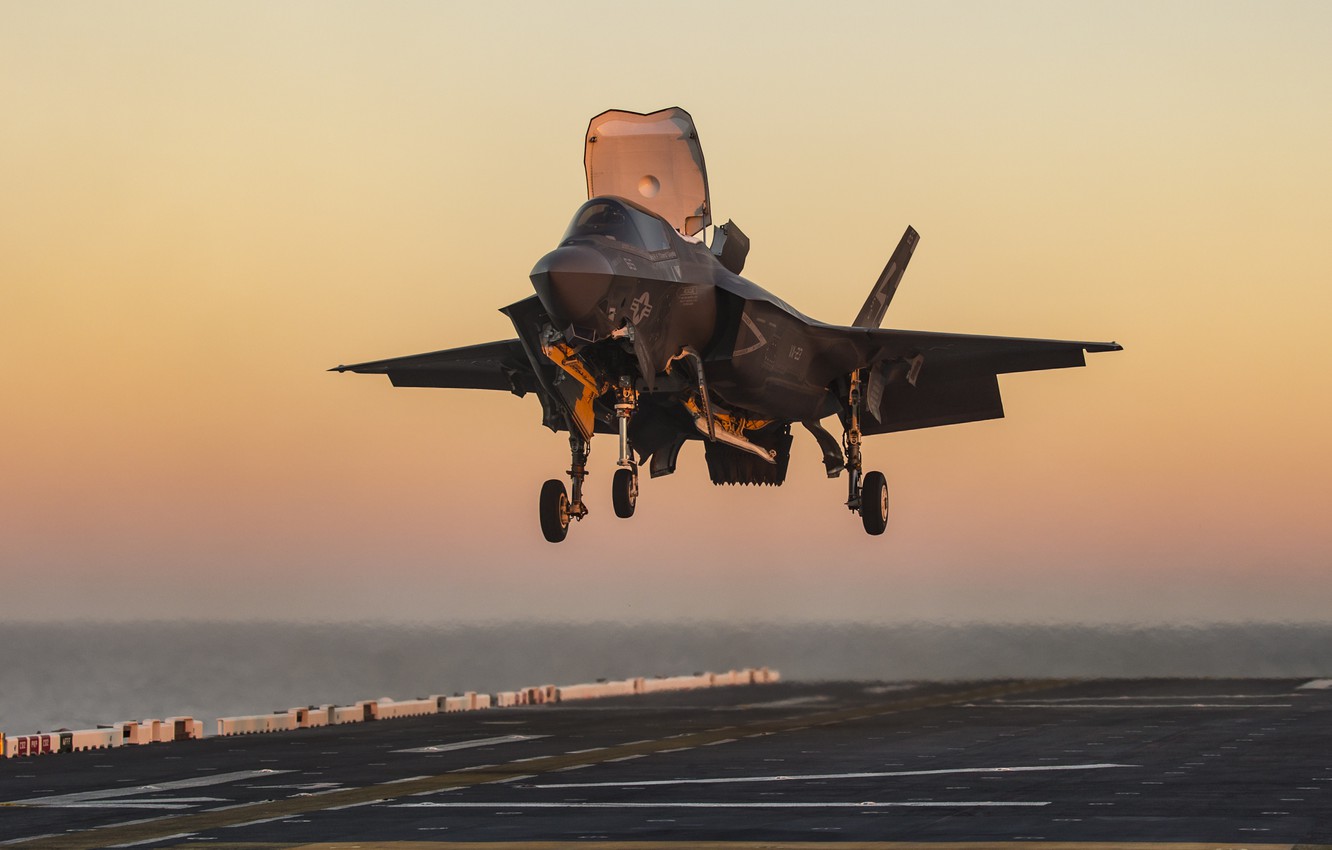 Wallpaper Fighter, The Rise, F 35B Image For Desktop, Section авиация