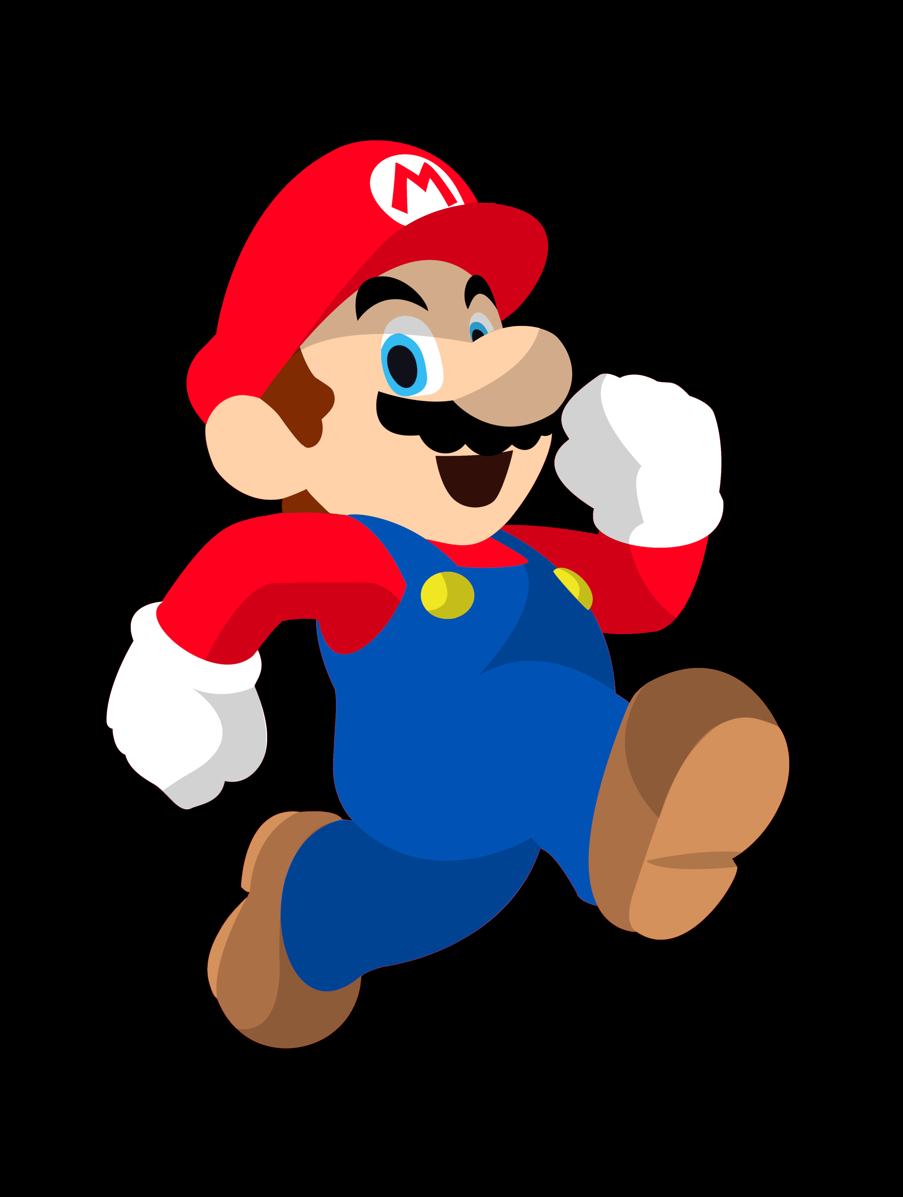 Wallpaper Mario, Amoled, OLED, Mario Black, Super Mario Bros, Background Free Image