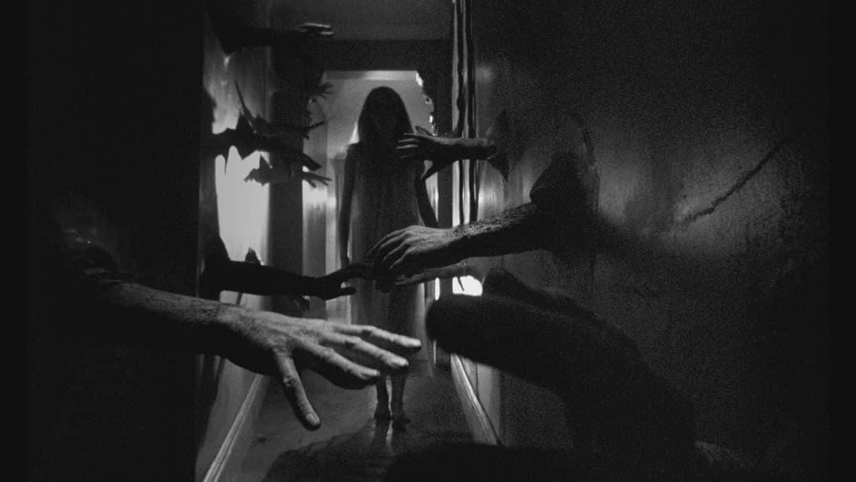 Download Dark Scary And Creepy Hands On The Hallway Wallpaper