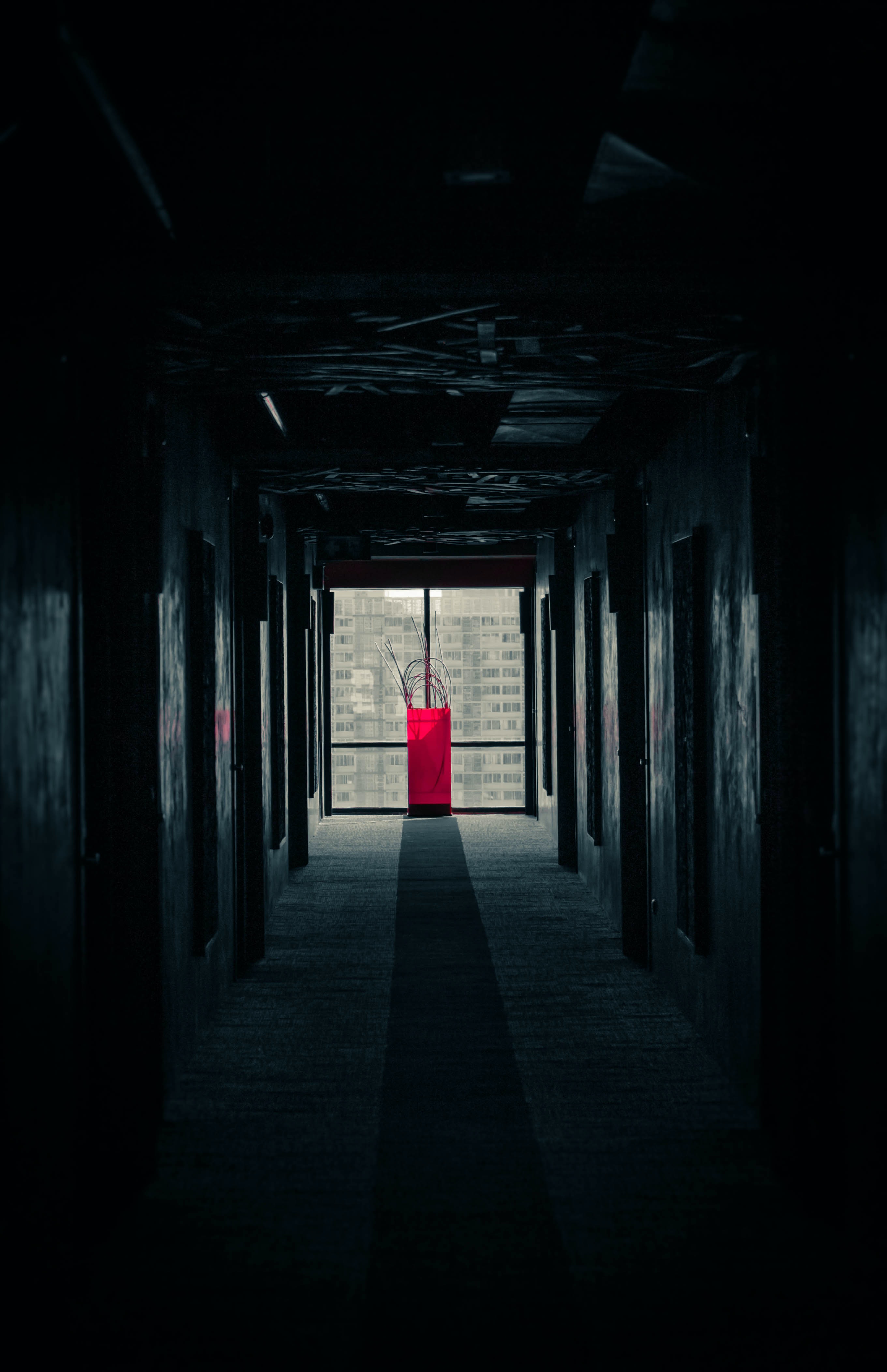 A Dark And Empty Hallway · Free