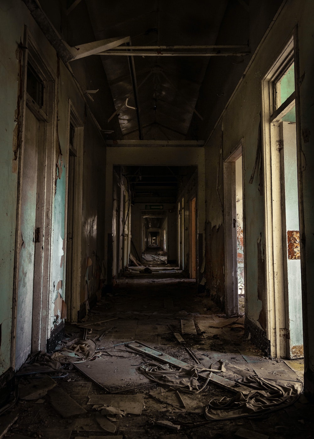 Scary Hallway Picture. Download Free Image