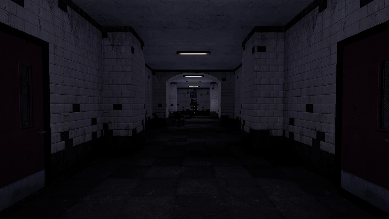 Dark Hallway Image.D., Before Diabolus Mod For Half Life 2