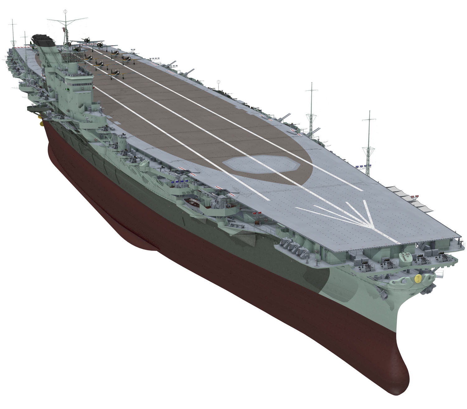 Shinano Aircraft Carrier Conversion. Secret Projects Forum