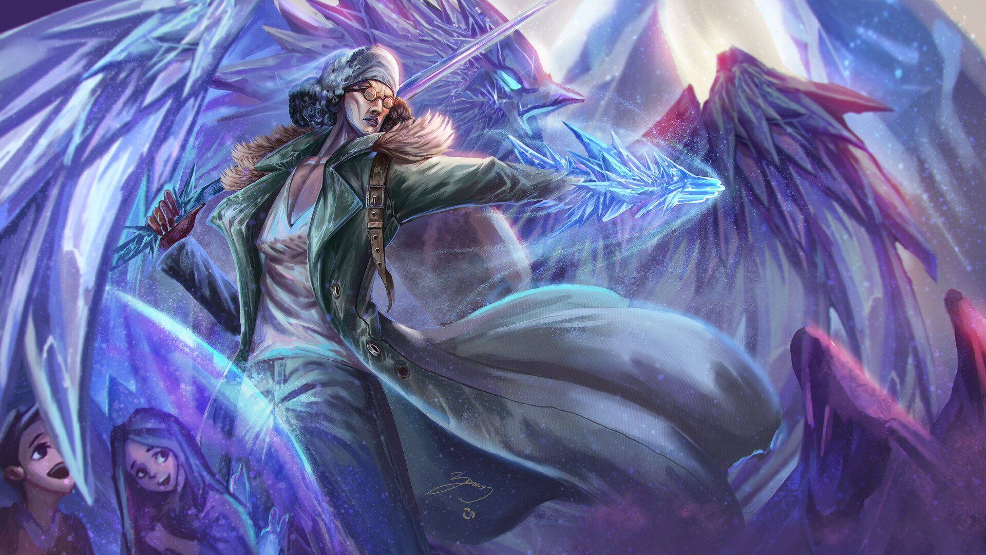 Kuzan (One Piece) HD Wallpaper and Background