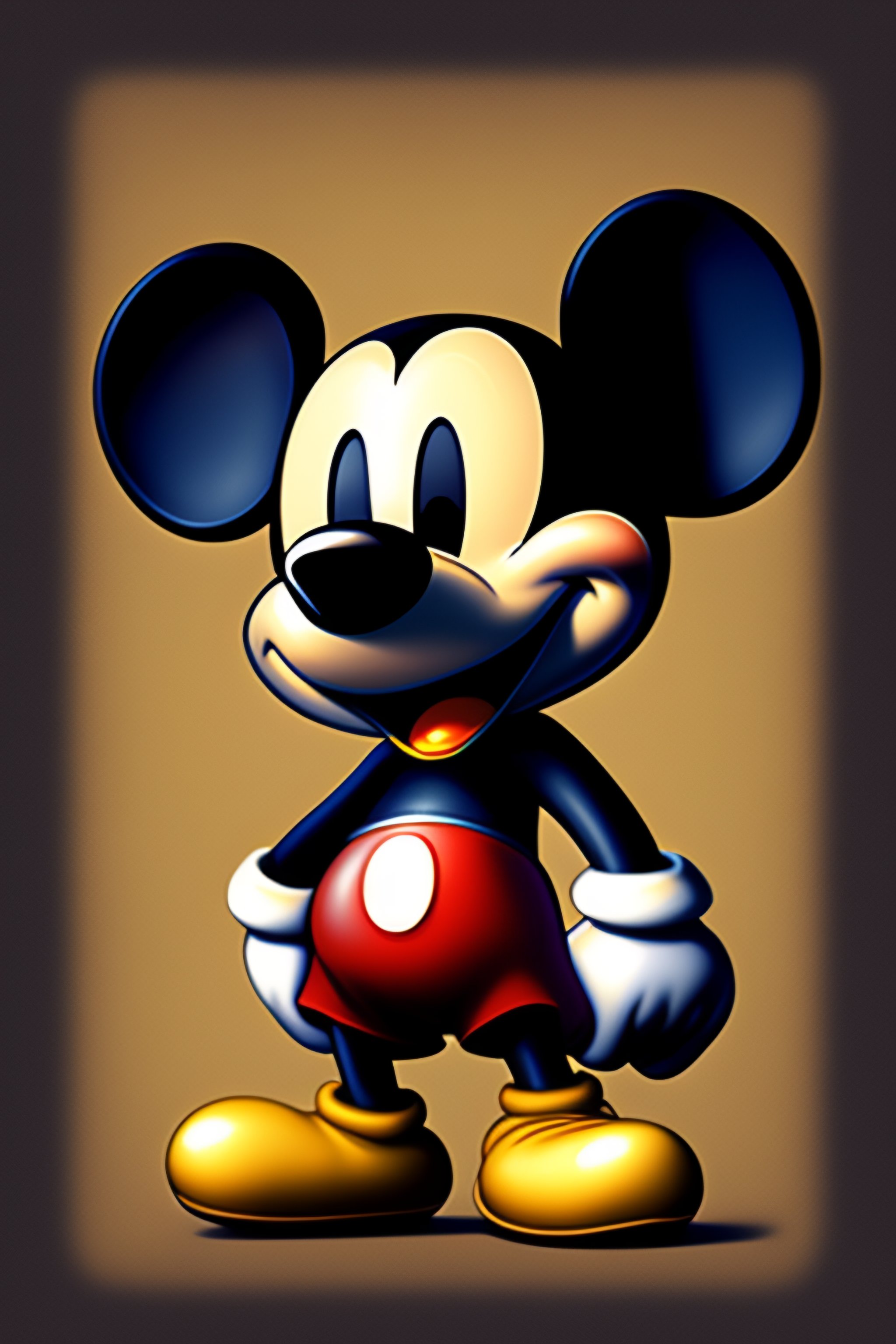 Evil mickey mouse