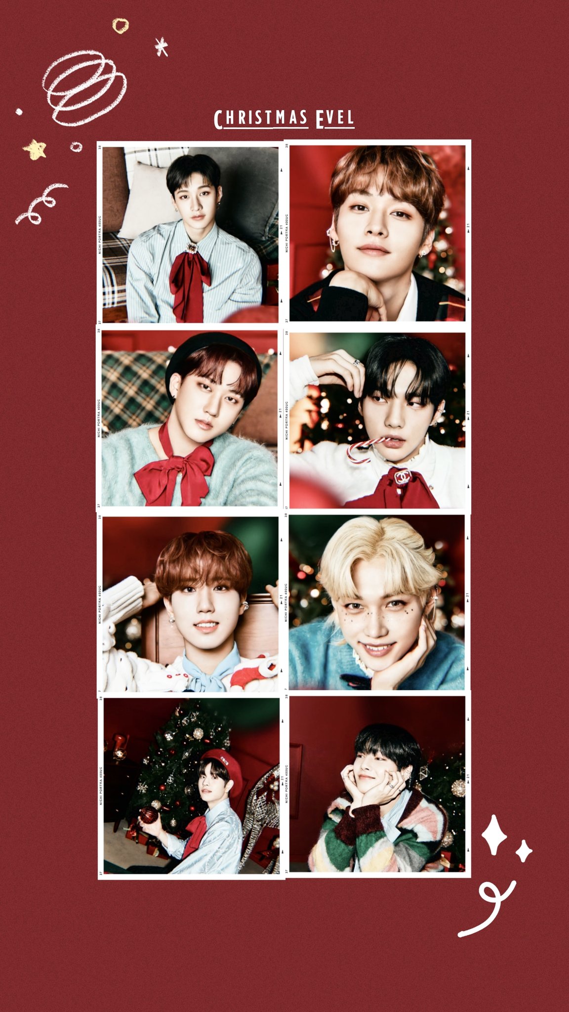 Free download Skz Wallpaper on Stray kids wallpaper [1152x2048] for your Desktop, Mobile & Tablet. Explore Stray Kids Christmas Wallpaper. Kids Desktop Wallpaper, Free Christmas Wallpaper for Kids, Christmas