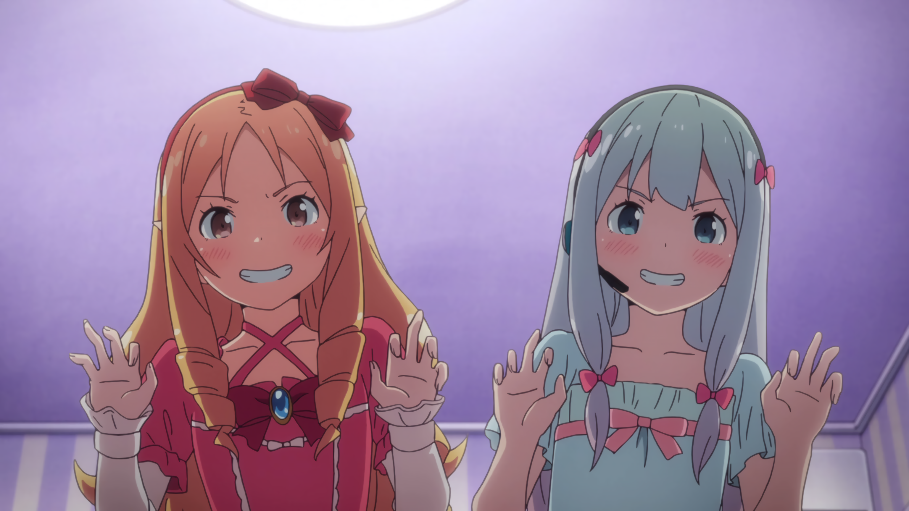 Wallpaper, Eromanga sensei, Izumi Sagiri, Elf Yamada 3072x1728