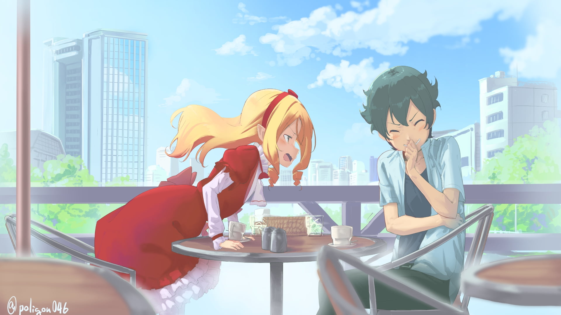 Wallpaper / Izumi Miyamura, 1080P, Anime, EroManga Sensei, Elf Yamada Free Download