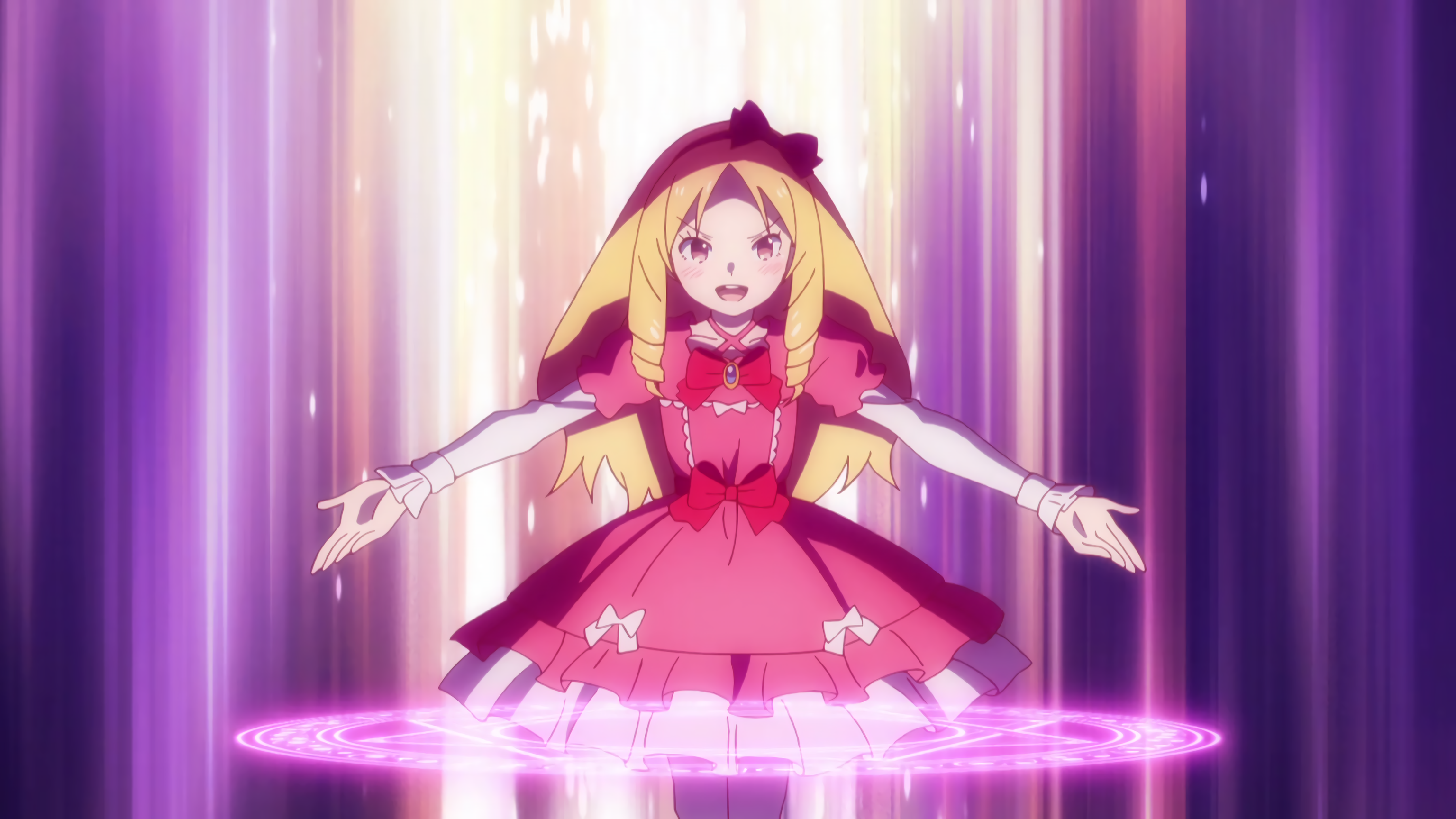 Eromanga Sensei Elf Yamada Anime Girls Dress Blonde Wallpaper:3072x1728