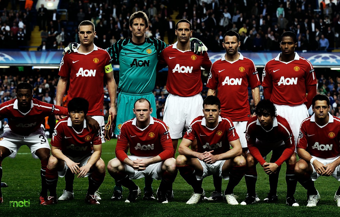 Wallpaper Champions League, Manchester United, Team, Old Trafford image for desktop, section спорт